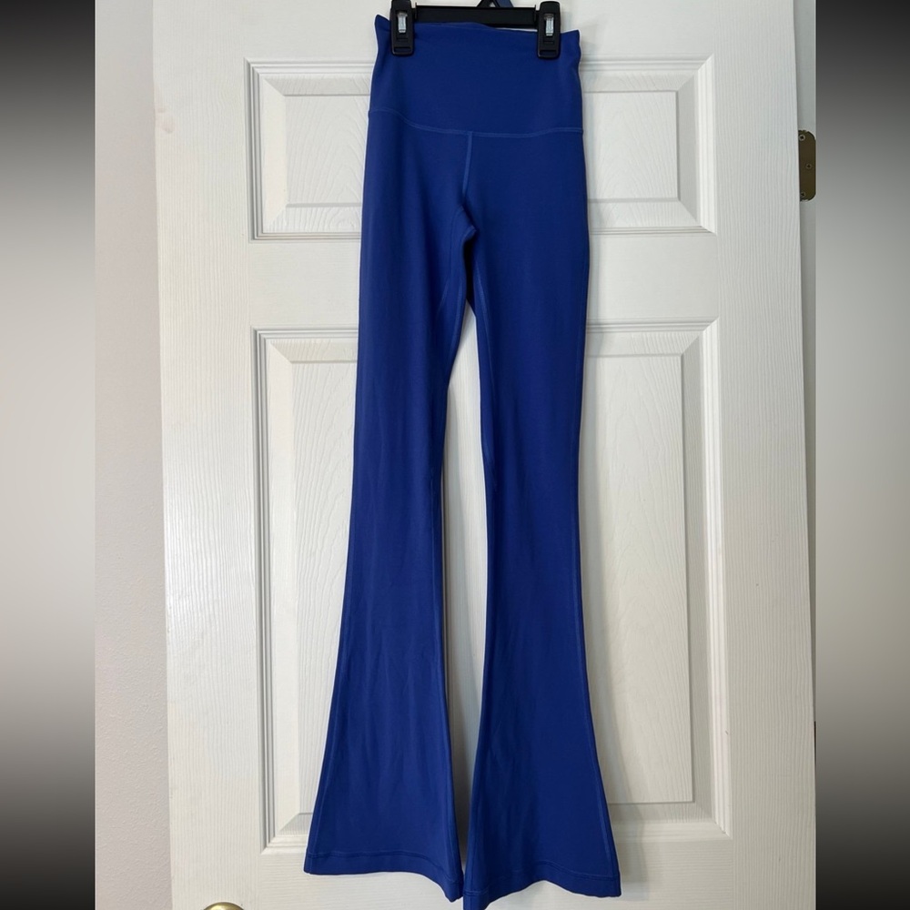 Lululemon Align High Rise Mini Flare Pant Pitch Blue Size 0